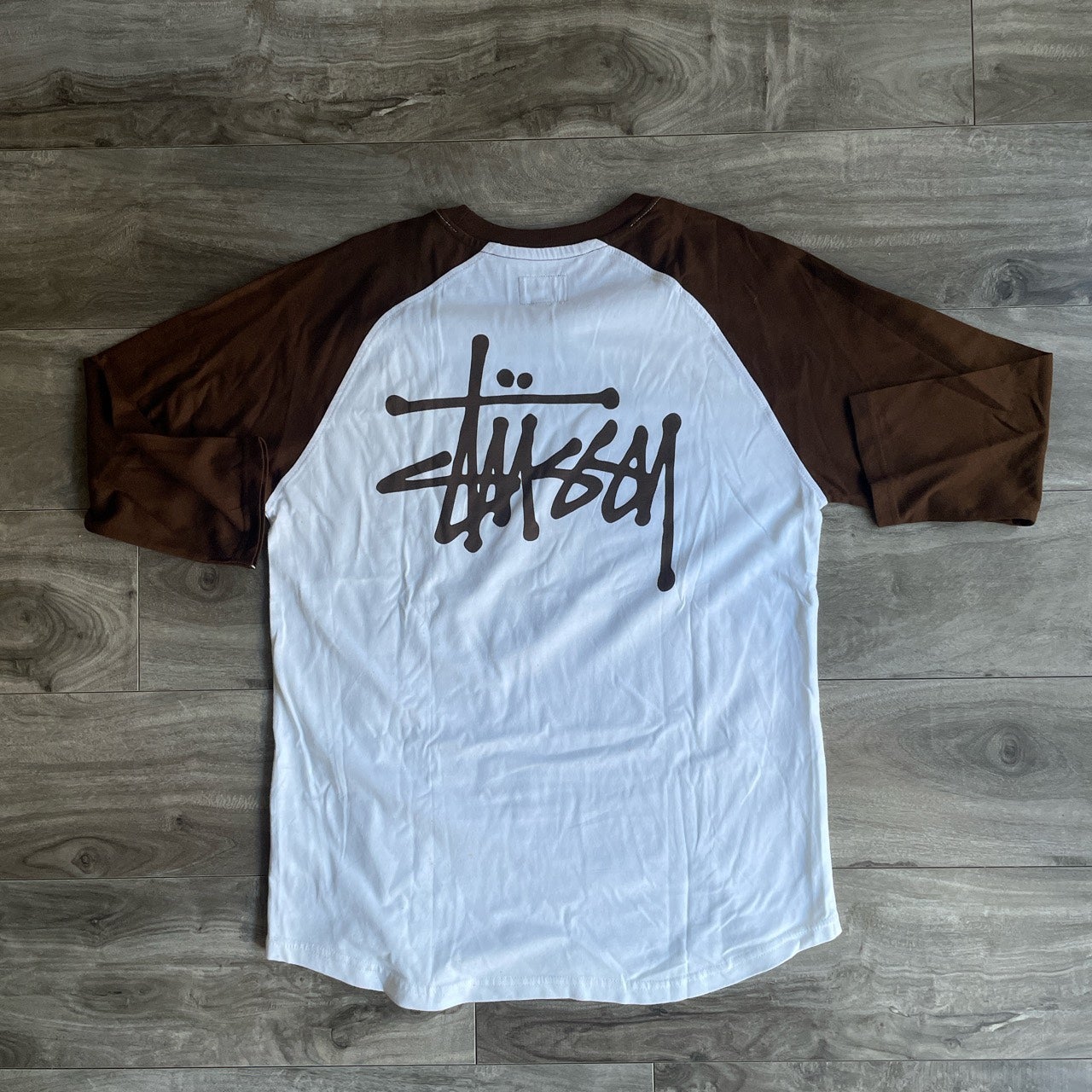 stussy baseball shirt