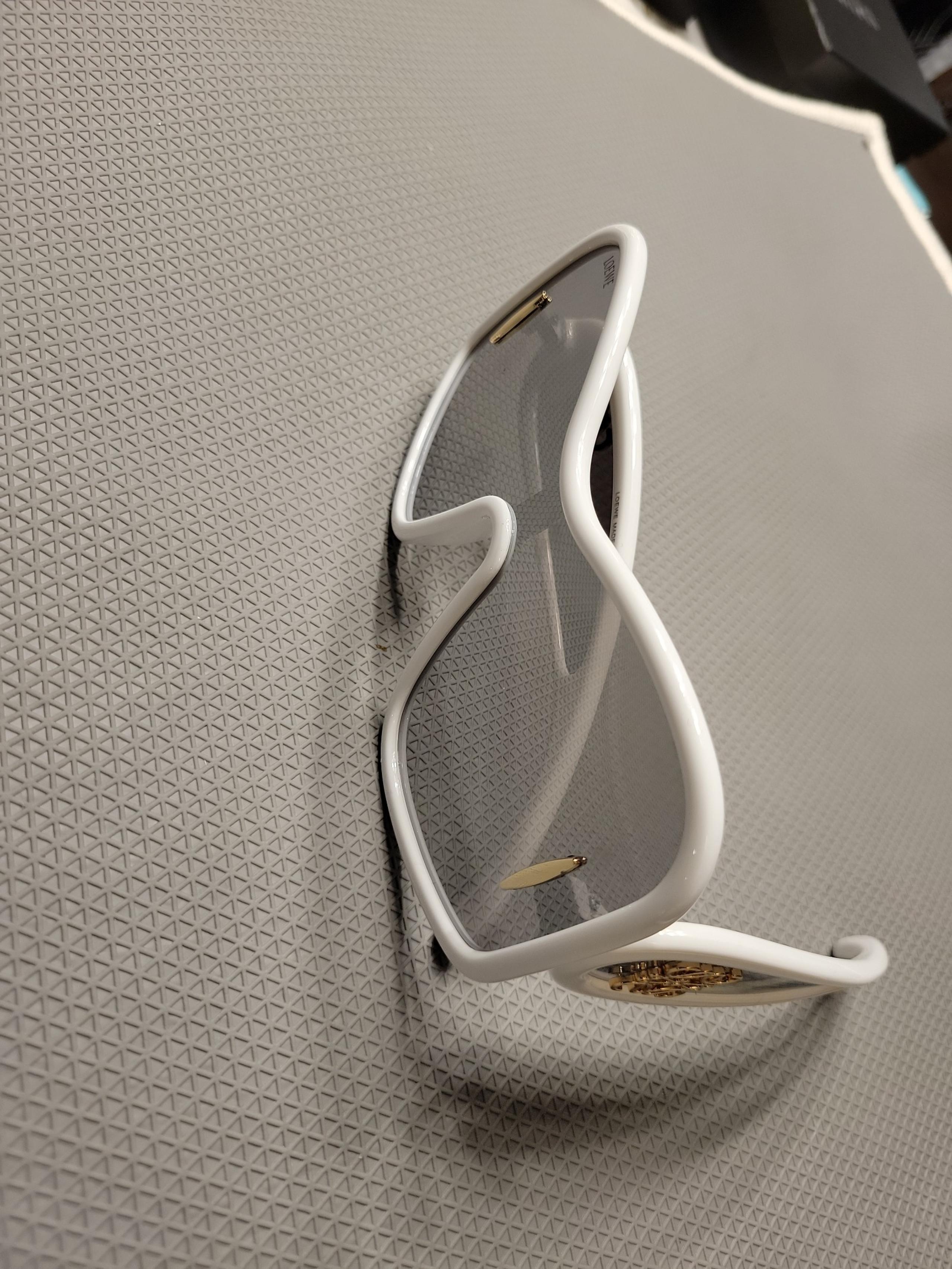 Loewe Sunglasses, white frame