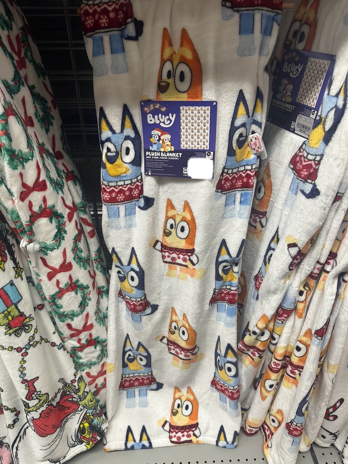 Bluey & Bingo Holiday ❤️ Blanket