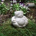 Garden Decoration: Zen PUG Dog Buddha Garden Art Statue Sculpture
