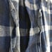 Z3707 Vintage Check Pants, Pajama Pants, Blue, Light Blue, Navy, 90s Y2K