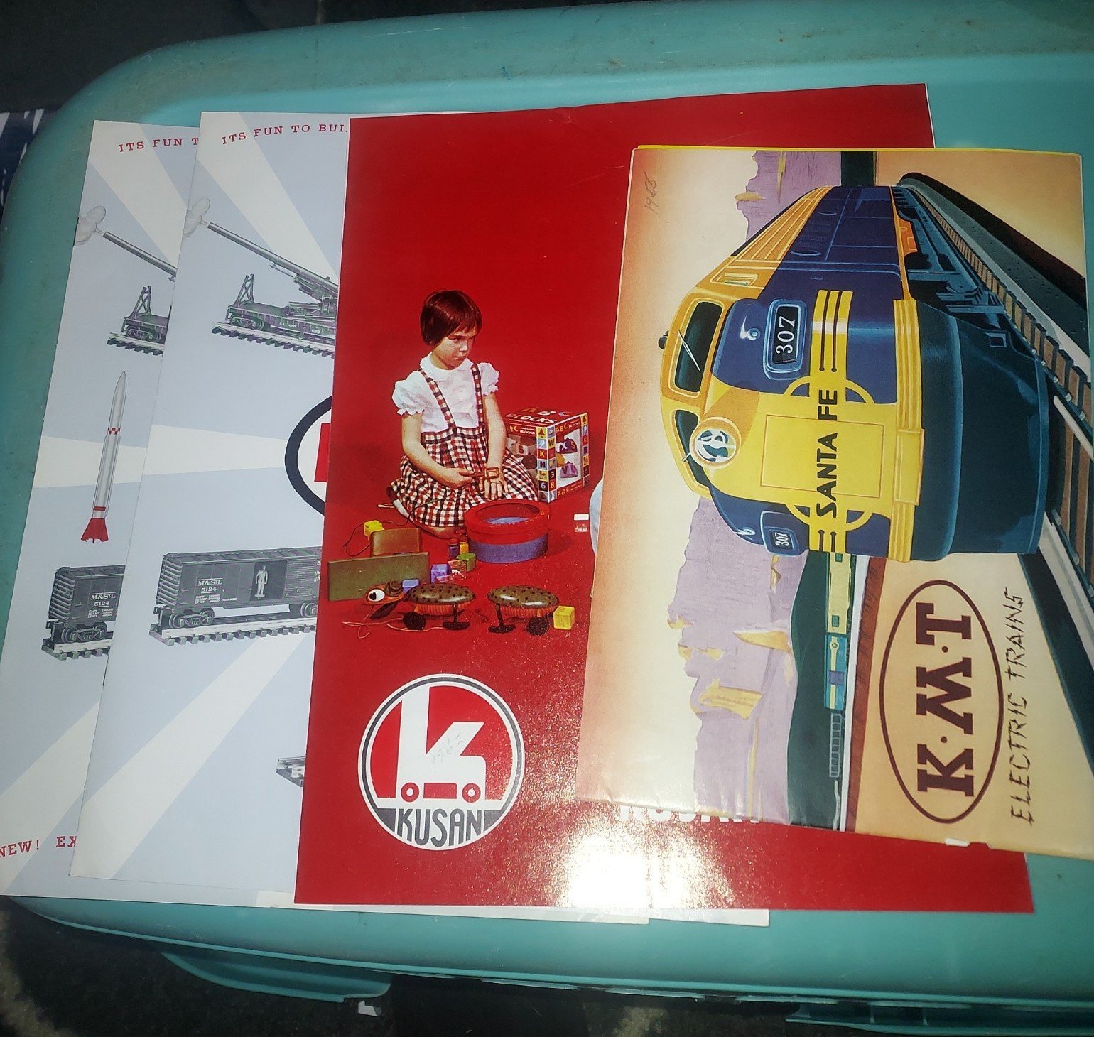 K.M.T. Train Catalogs Various Years