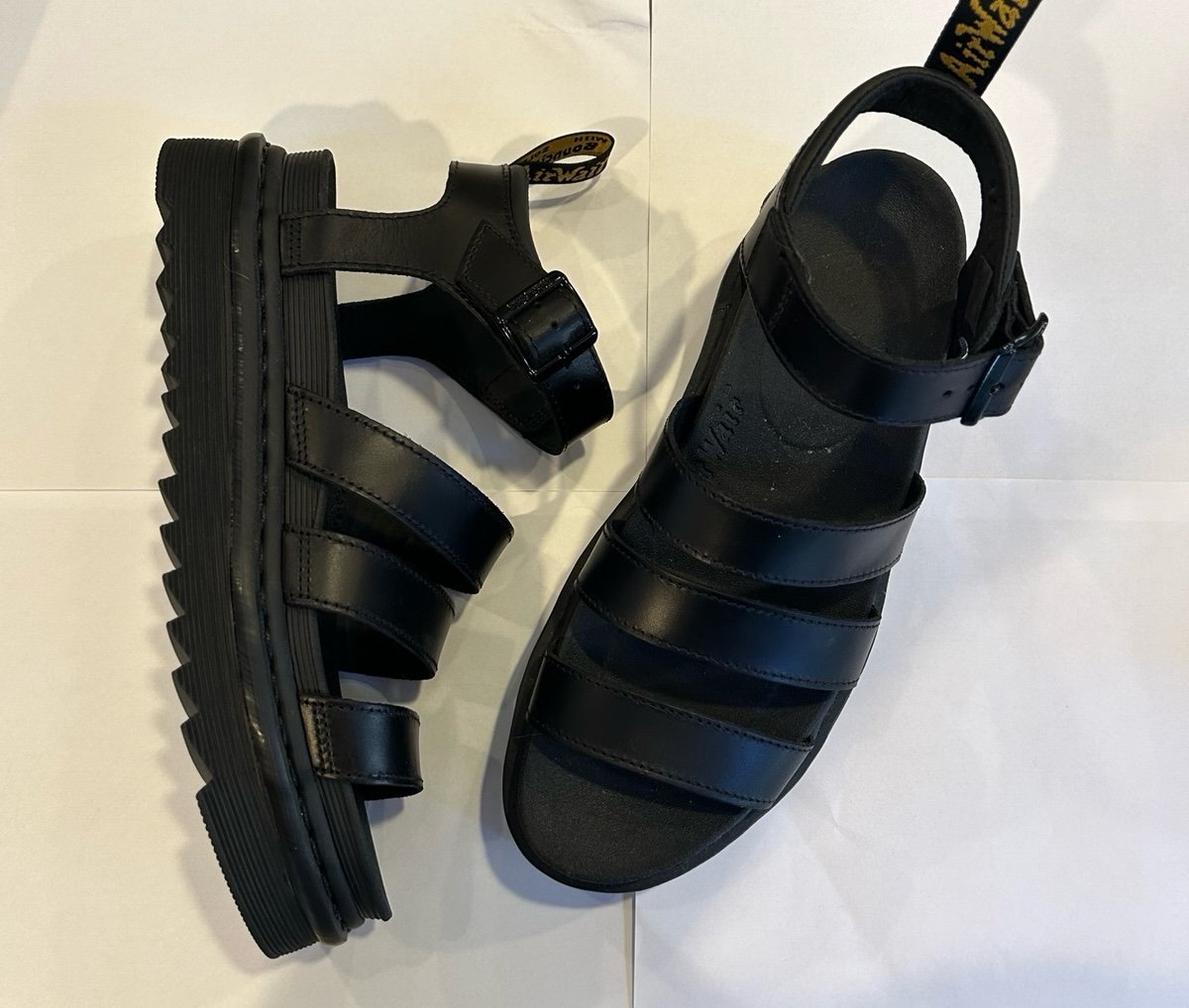Dr. Martens - Blaire Women’s Brando Leather Strap Sandals Size 10
