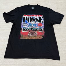 Three Six Mafia Prophet Posse Body Parts Official T-shirt Black Rap Tee Sz L