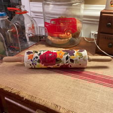 Pioneer Woman Floral Rolling Pin