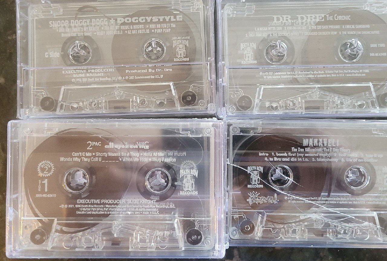 Snoop Dog, Dr Dre, 2Pac, Makaveli tapes