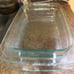 Pyrex vintage clear peices
