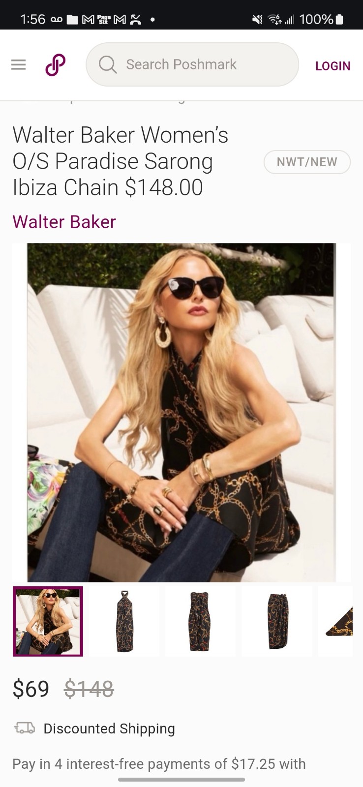 Walter Baker Sarong Chains