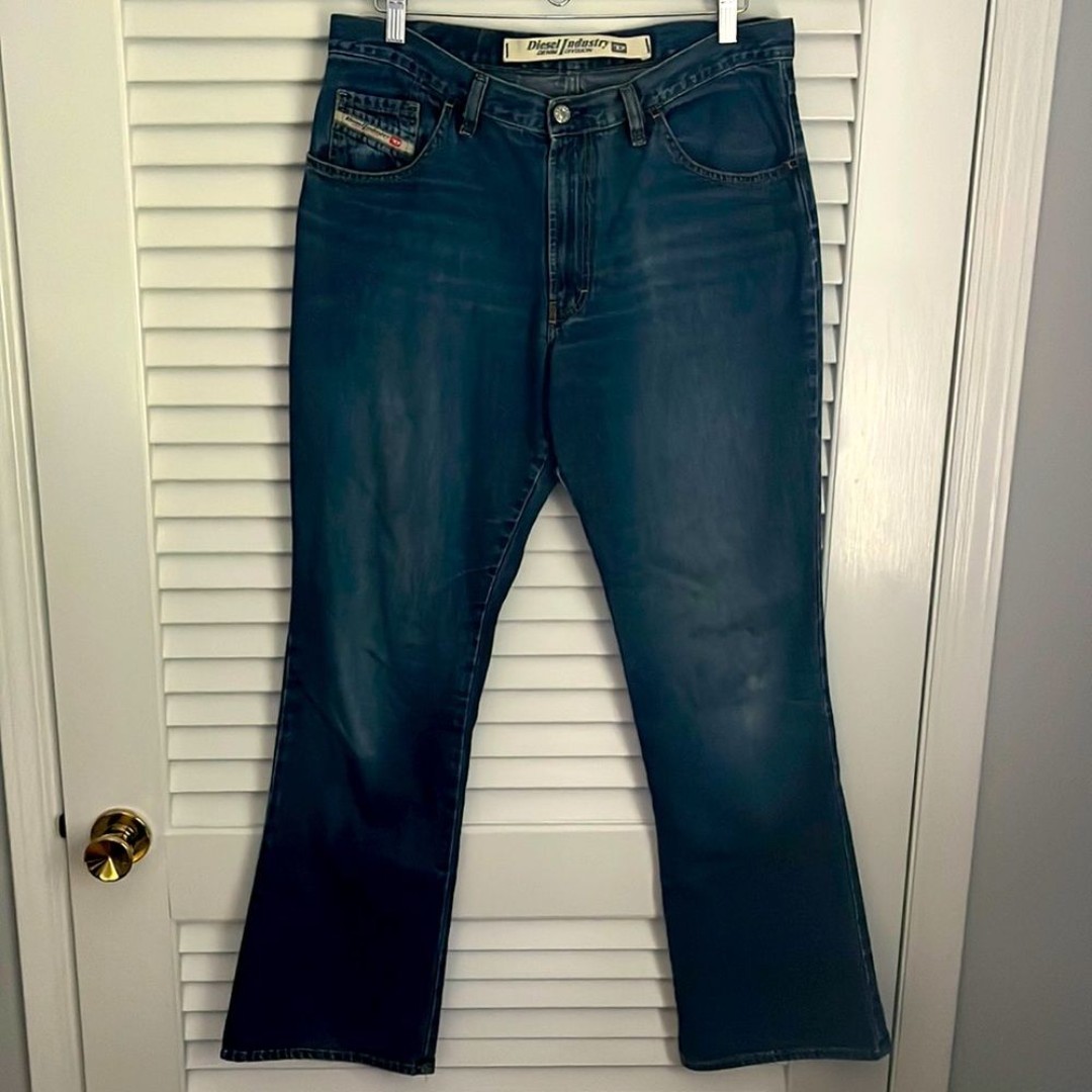 RARE SIZE 36 Vintage 90’s Womens Diesel Jeans Bold flare leg