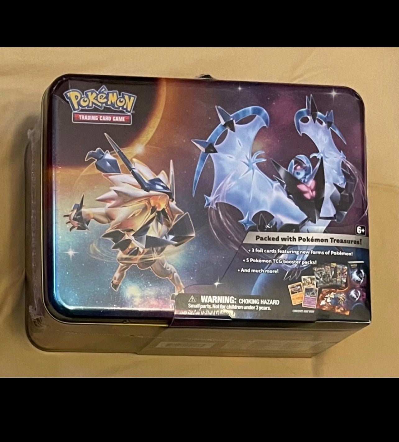 Pokemon - Spring 2018 Collector's Chest Lunchbox Tin Out Of Print NEW/SEALED!!