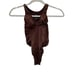 Skims Seamless Sculpt Scoop Neck Bodysuit in Cocoa Brown Size XS