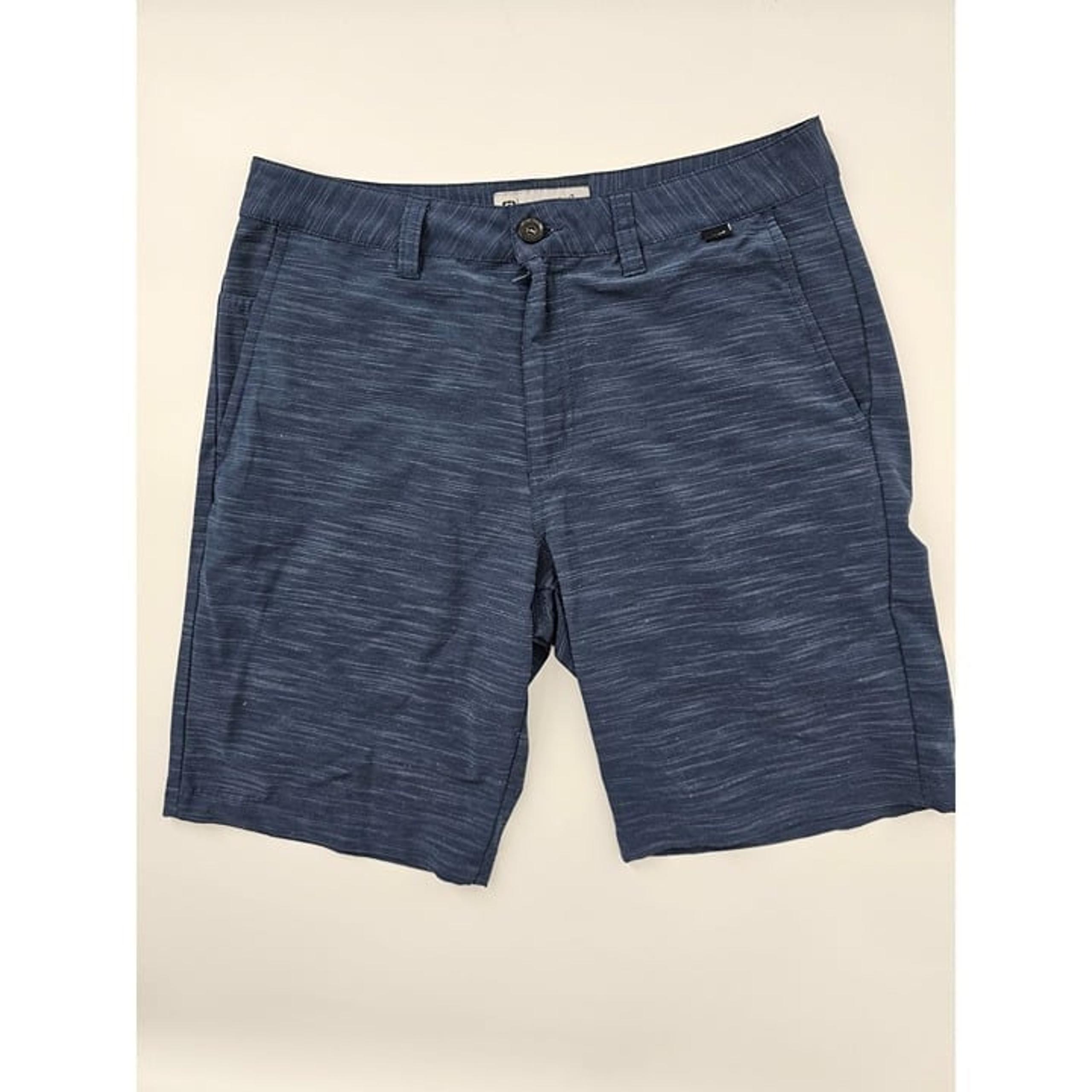 Travis Mathew Performance Golf Chino Shorts Mens Size 32 Waist Blue Casual