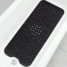 Bathtub and Shower Mats, Extra Long Non-Slip Bath Mat 39 x 16 Inch