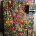 ABSTRACT PAINTING Expressionist CANVAS