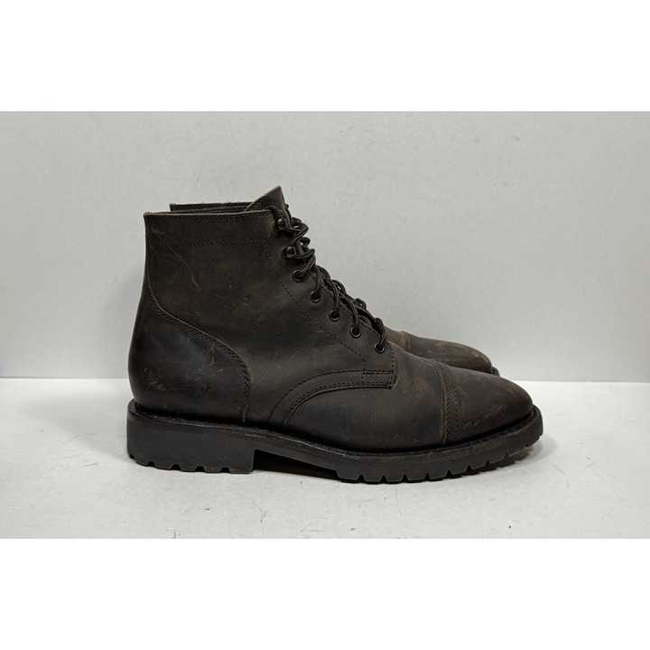 Thursday Boot Co. Captain Stormking Lug Sole Cap Toe LaceUp Tobacco Men's Sz 11