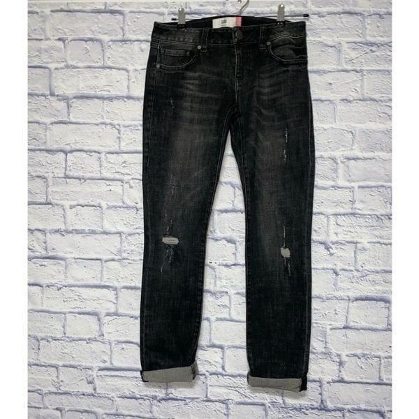 CAbi slim boyfriend shadow wash jeans Style 3749 Shadow wash color