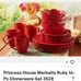 Princess house 16 piece Ruby set