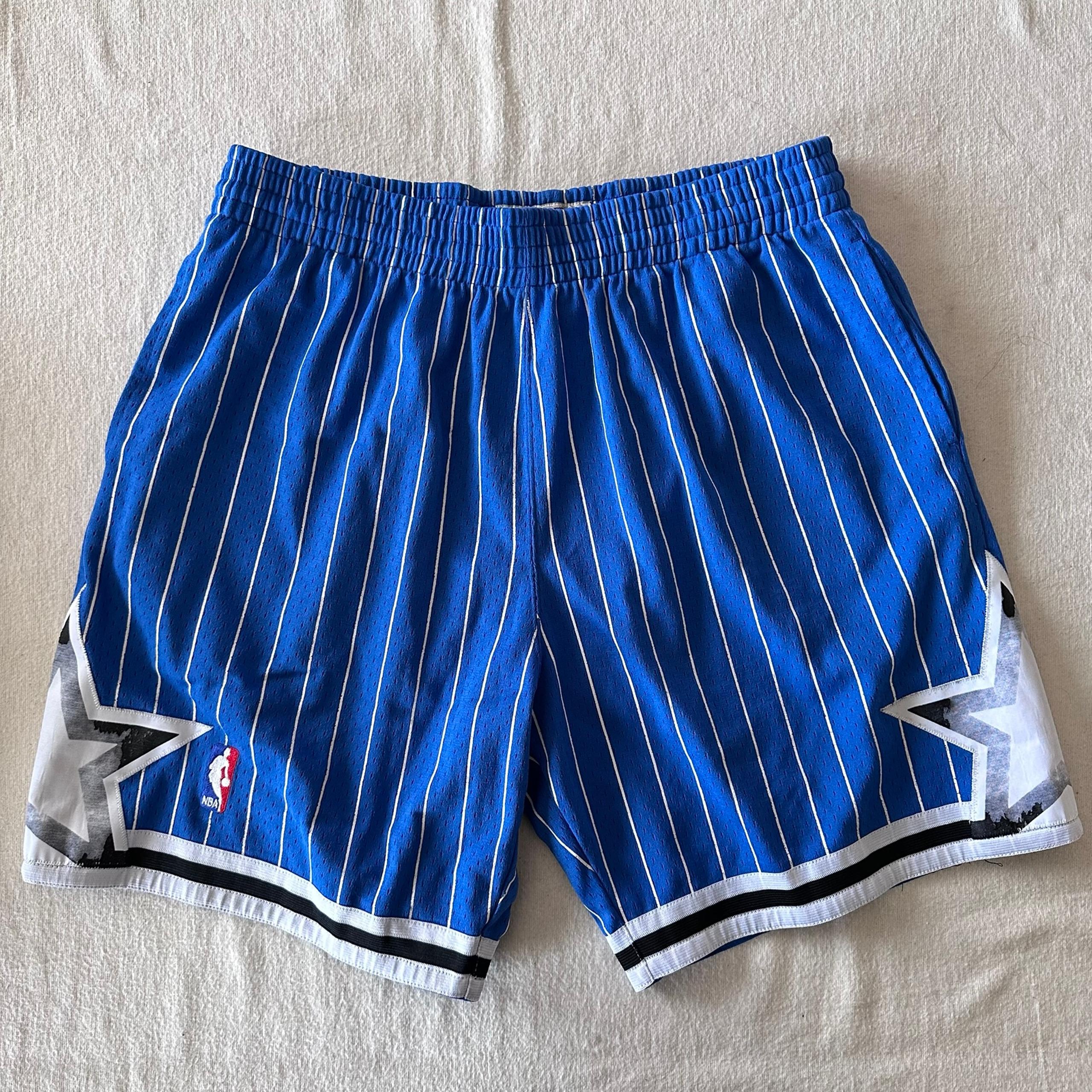 Mens Mitchell & Ness NBA Swingman Shorts 1994-95 Orlando Magic Size XL W Pockets