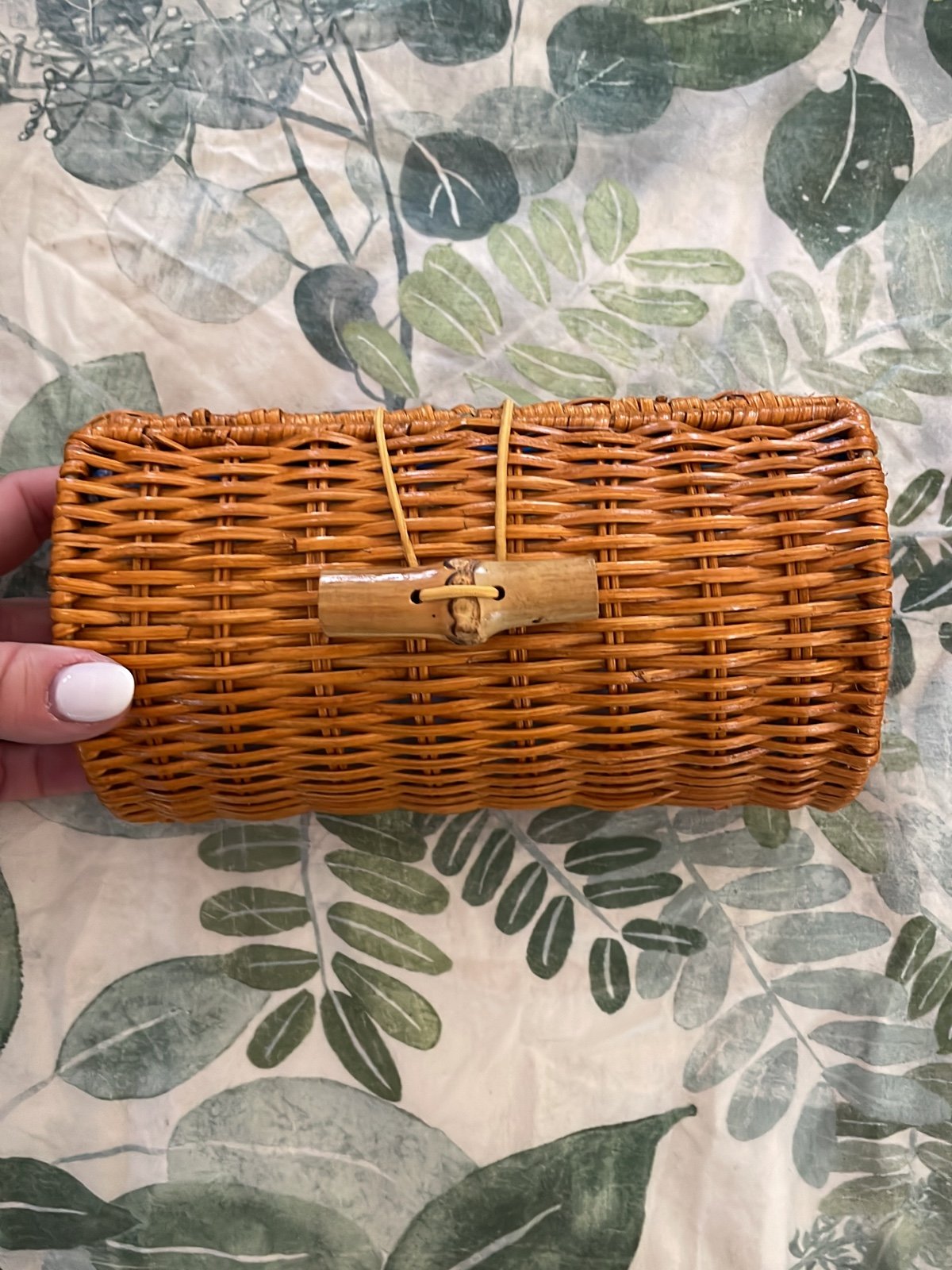 Lilly Pulitzer Wicker Clutch