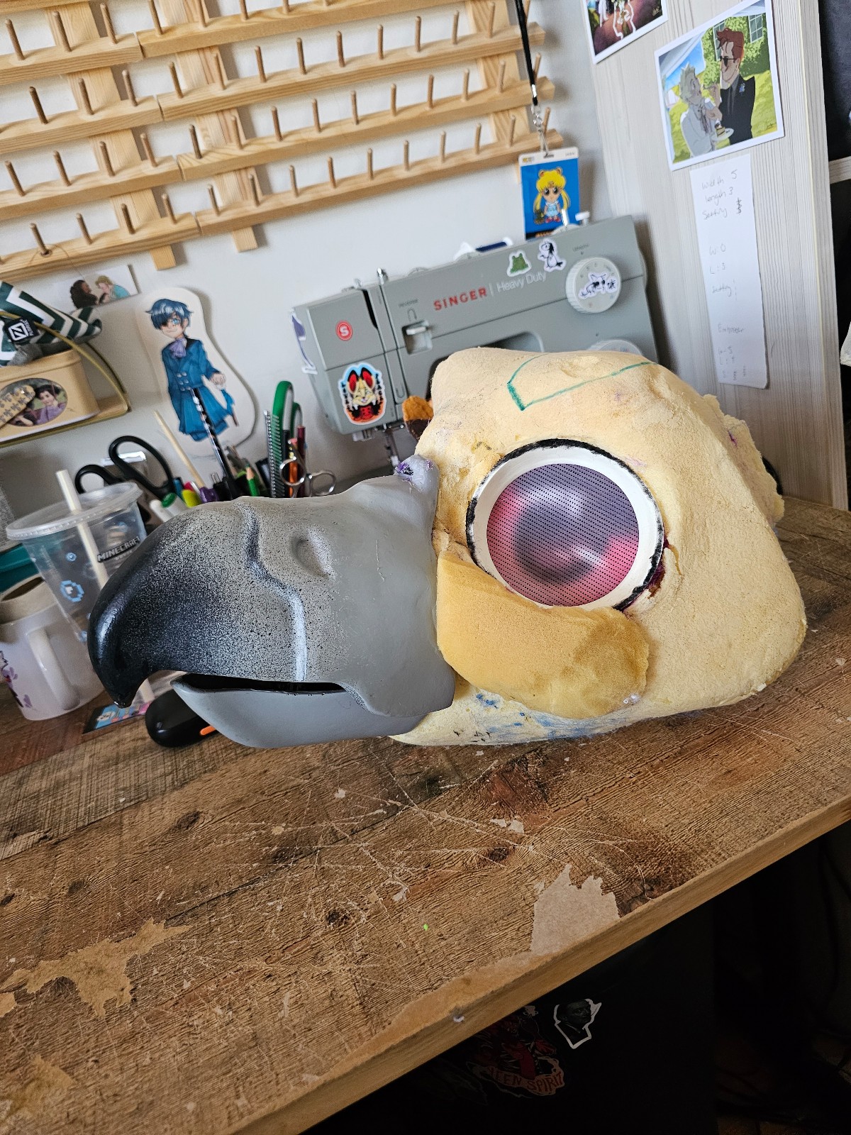 Lemonbrat Fursuit Base (Griffin/Bird)
