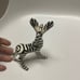 MCM vintage ceramic like zebra