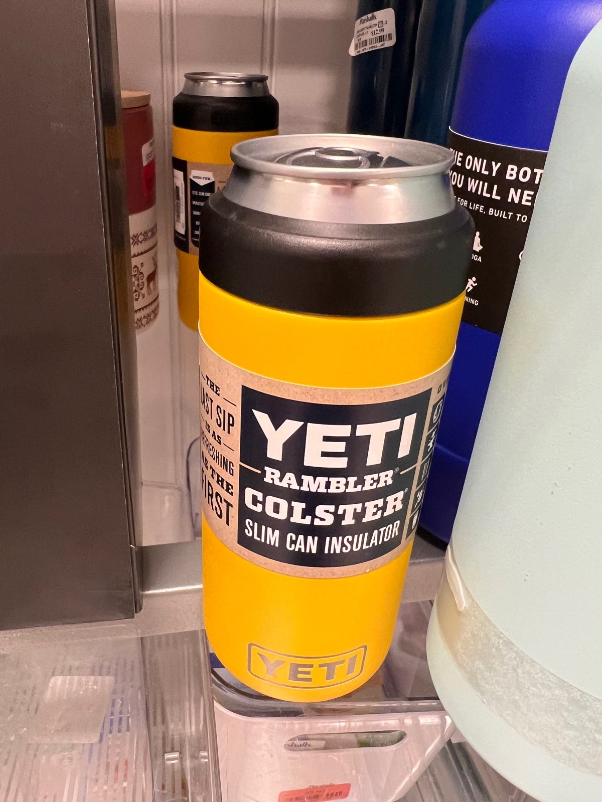 Yeti slim can tumbler