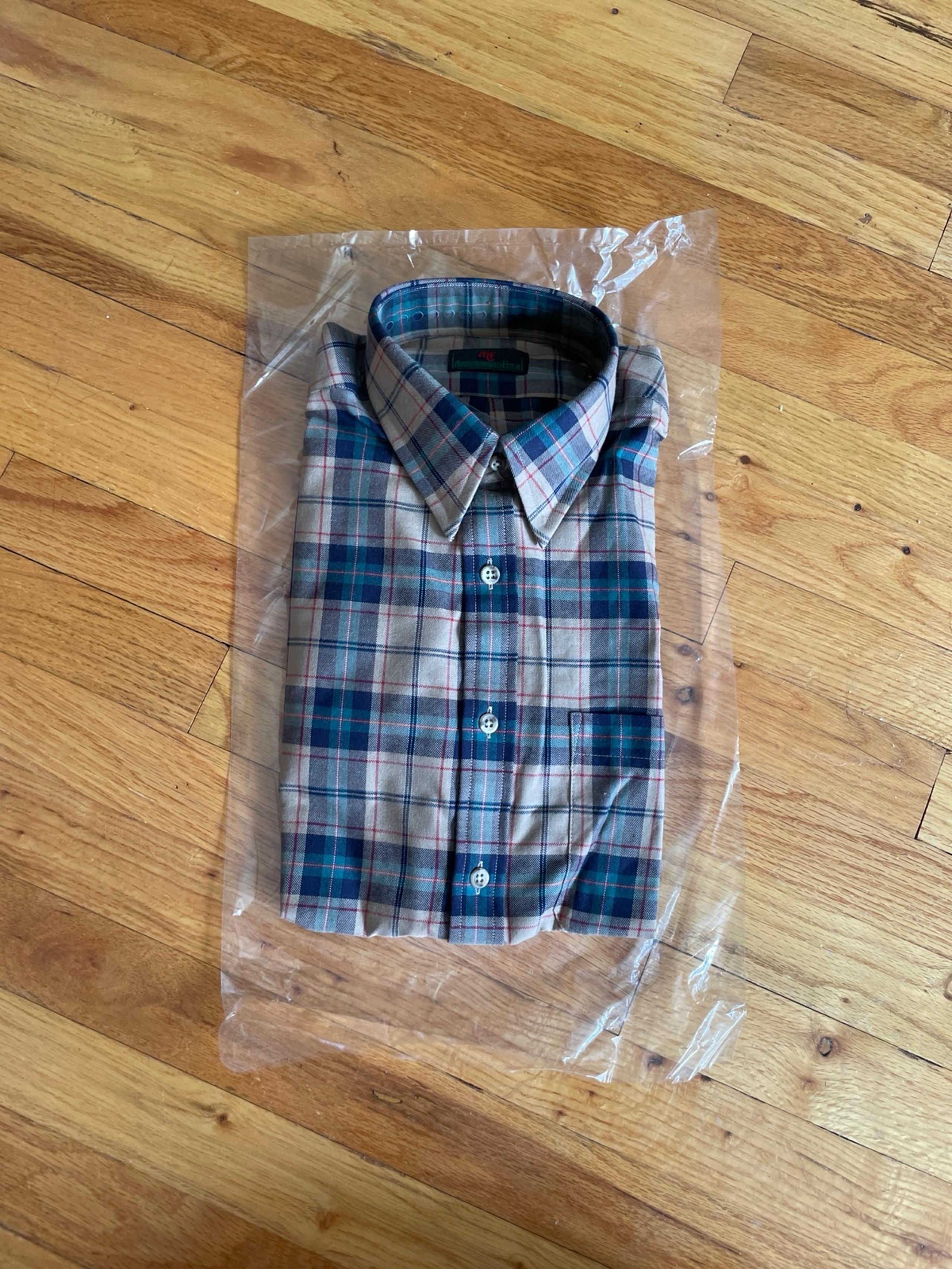 NWT Vintage Abercrombie and fitch flannel button down