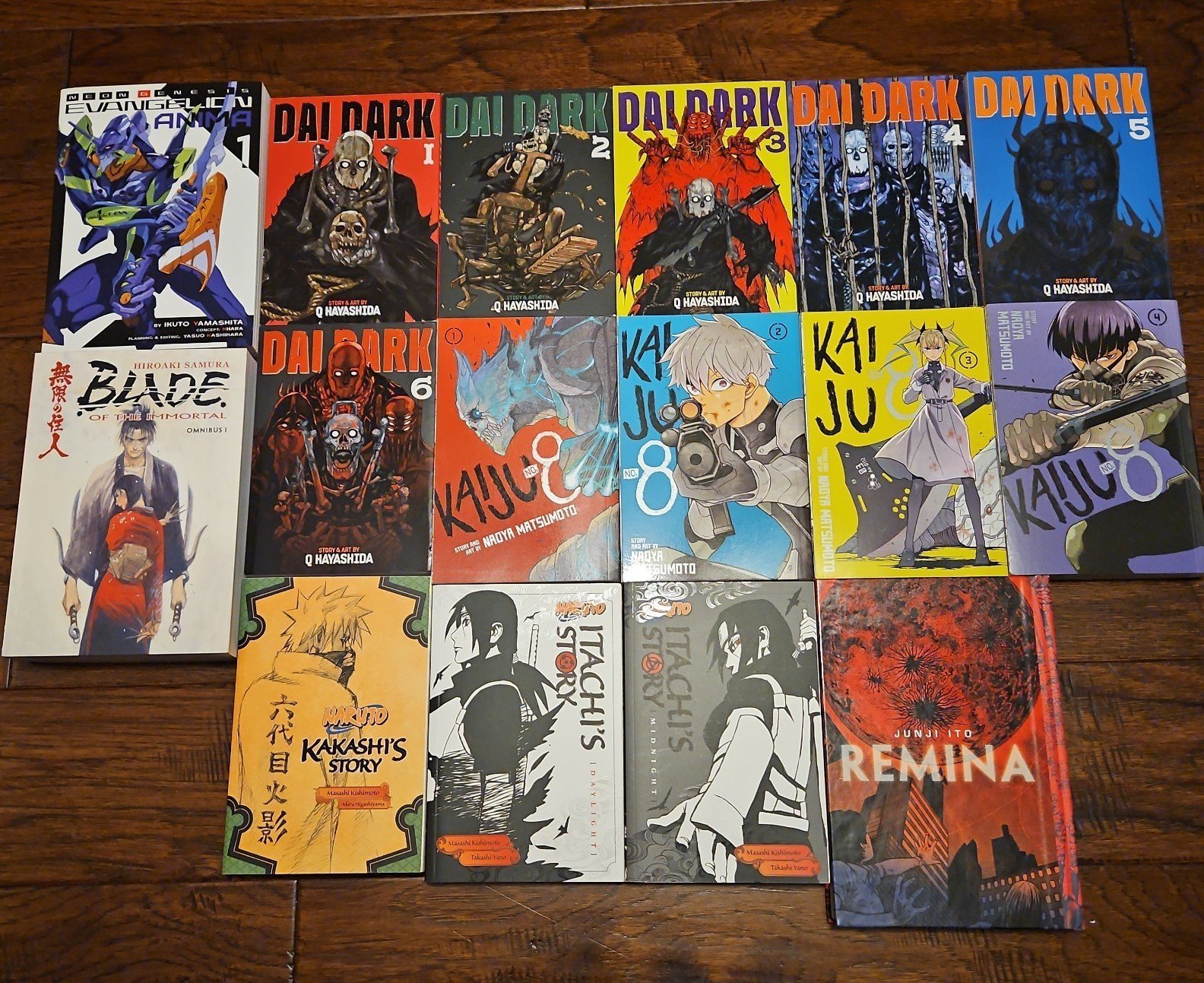 Manga mini collection with Akatsuki robe and hidden mist metal headband