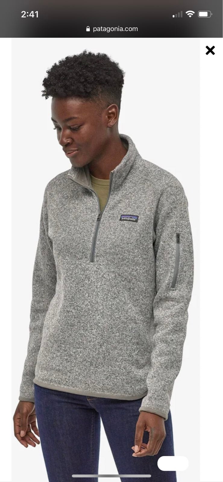 Patagonia Better Sweater 1/4-Zip Jacket
