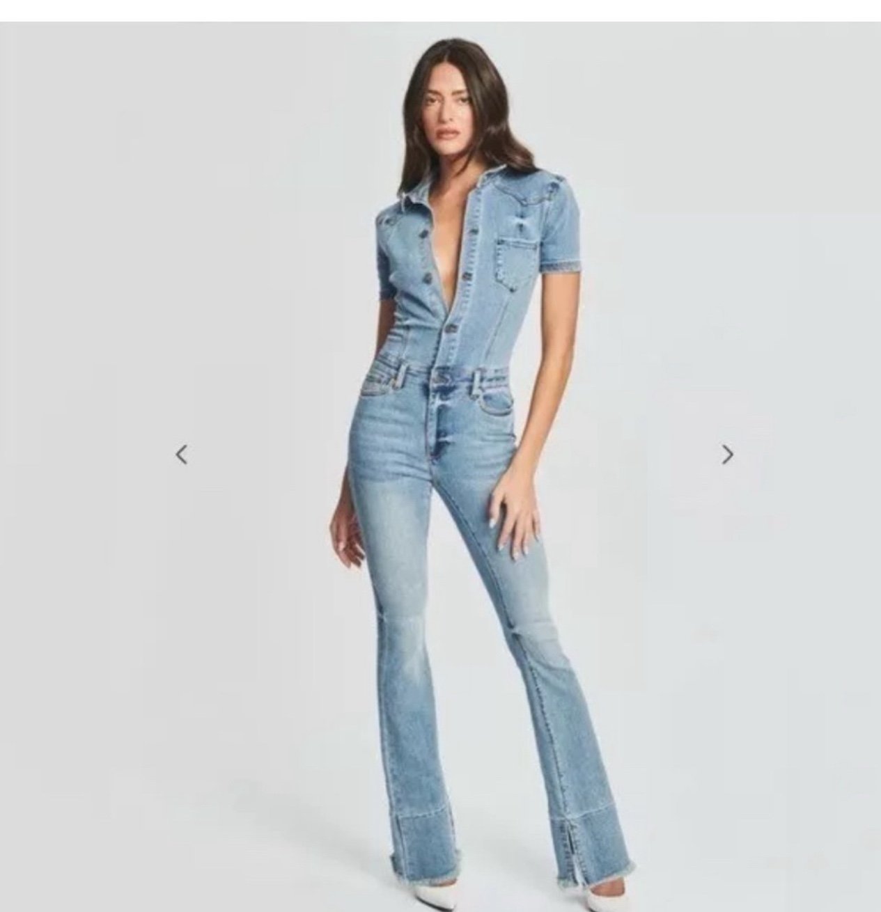 SER.O.YA Fallon denim jumpsuit