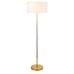 Simone Mid-Century Modern Metal Floor Lamp