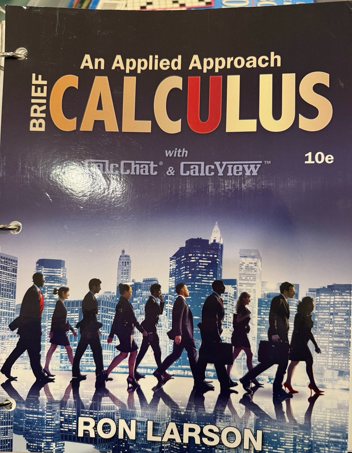 An applied approach Calculus