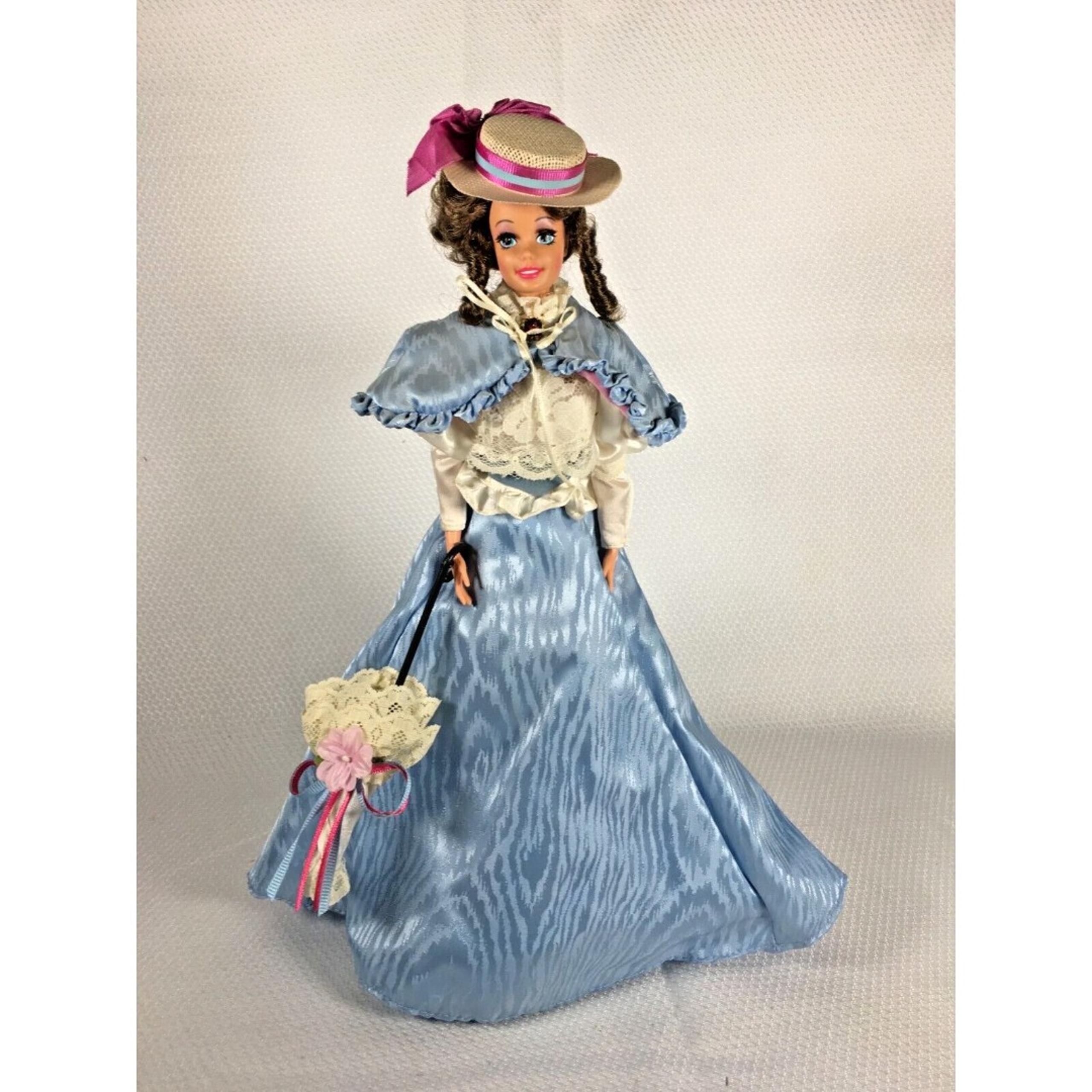 Vintage 1993 Barbie Gibson Girl Doll Great Eras #3702 Mattel 1993