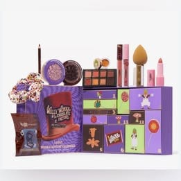 Willy Wonka x Revolution Limited 12 Day Advent Beauty Calendar. New In Box