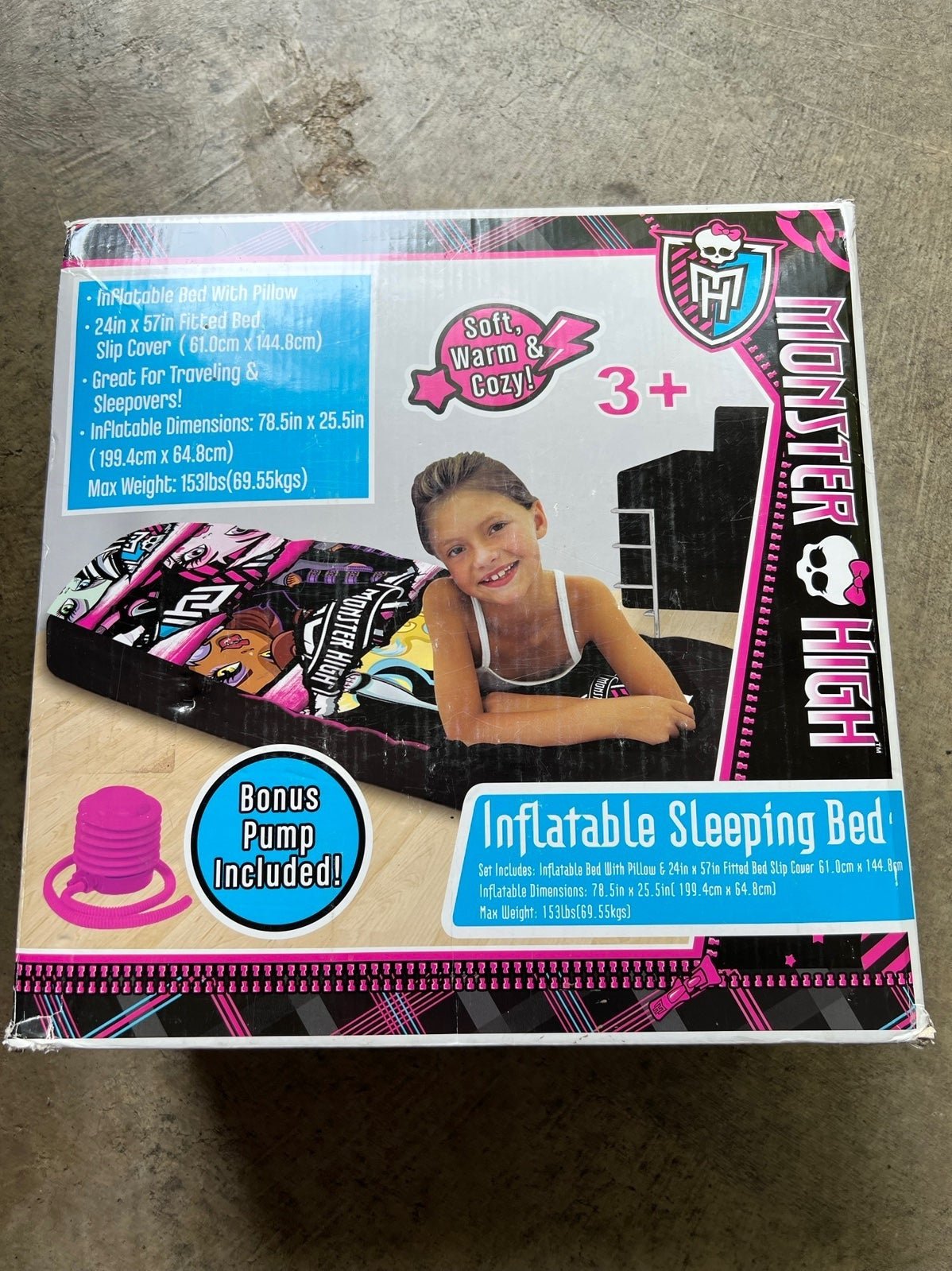 Monster High Inflatable Bed