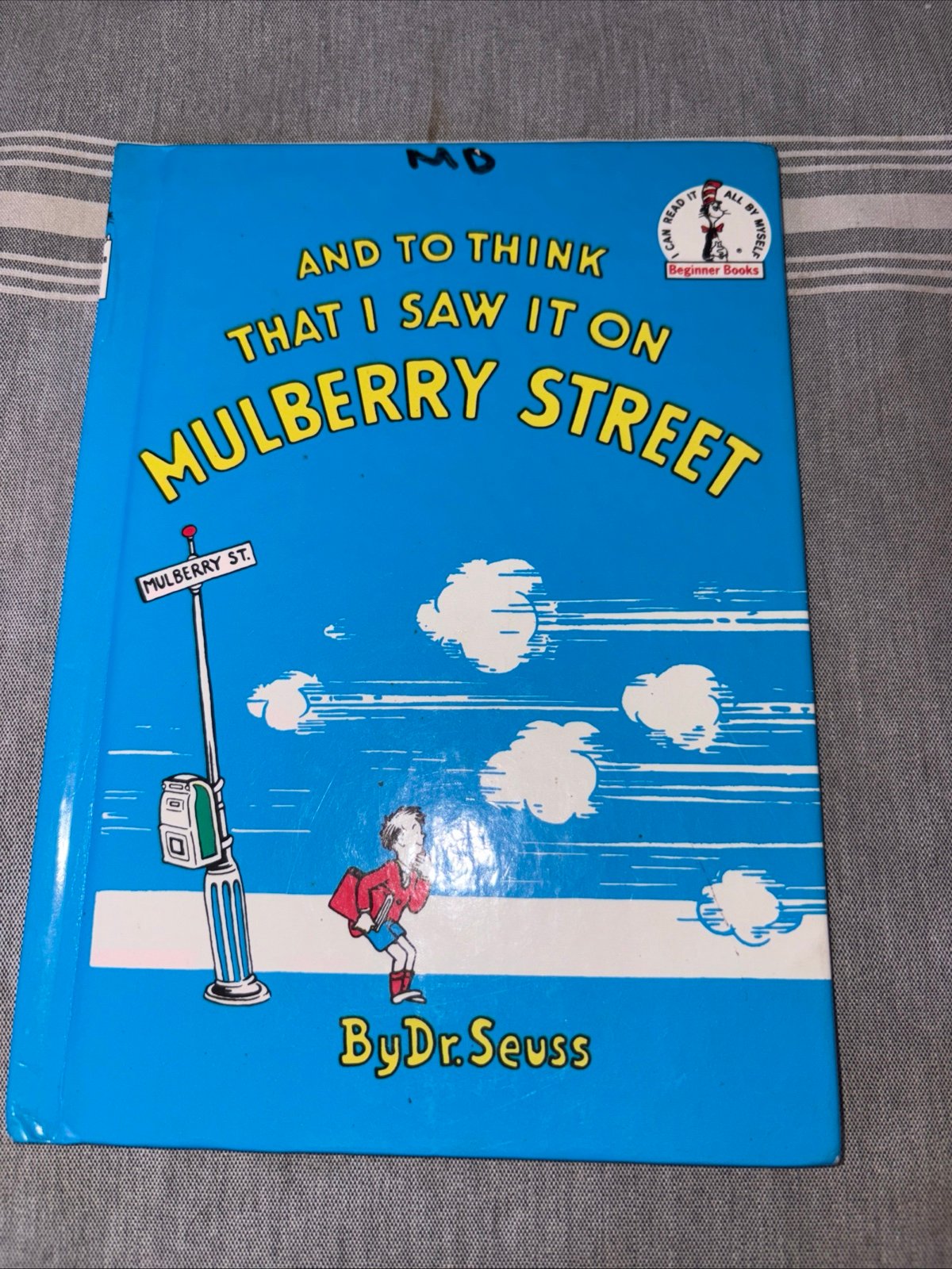 And to Think That I Saw It On Mulberry Street Dr. Seuss Book Club Edition 1964
