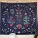 Botanical Moon Phase Tapestry - L(59.1ʺ x 78.8ʺ)