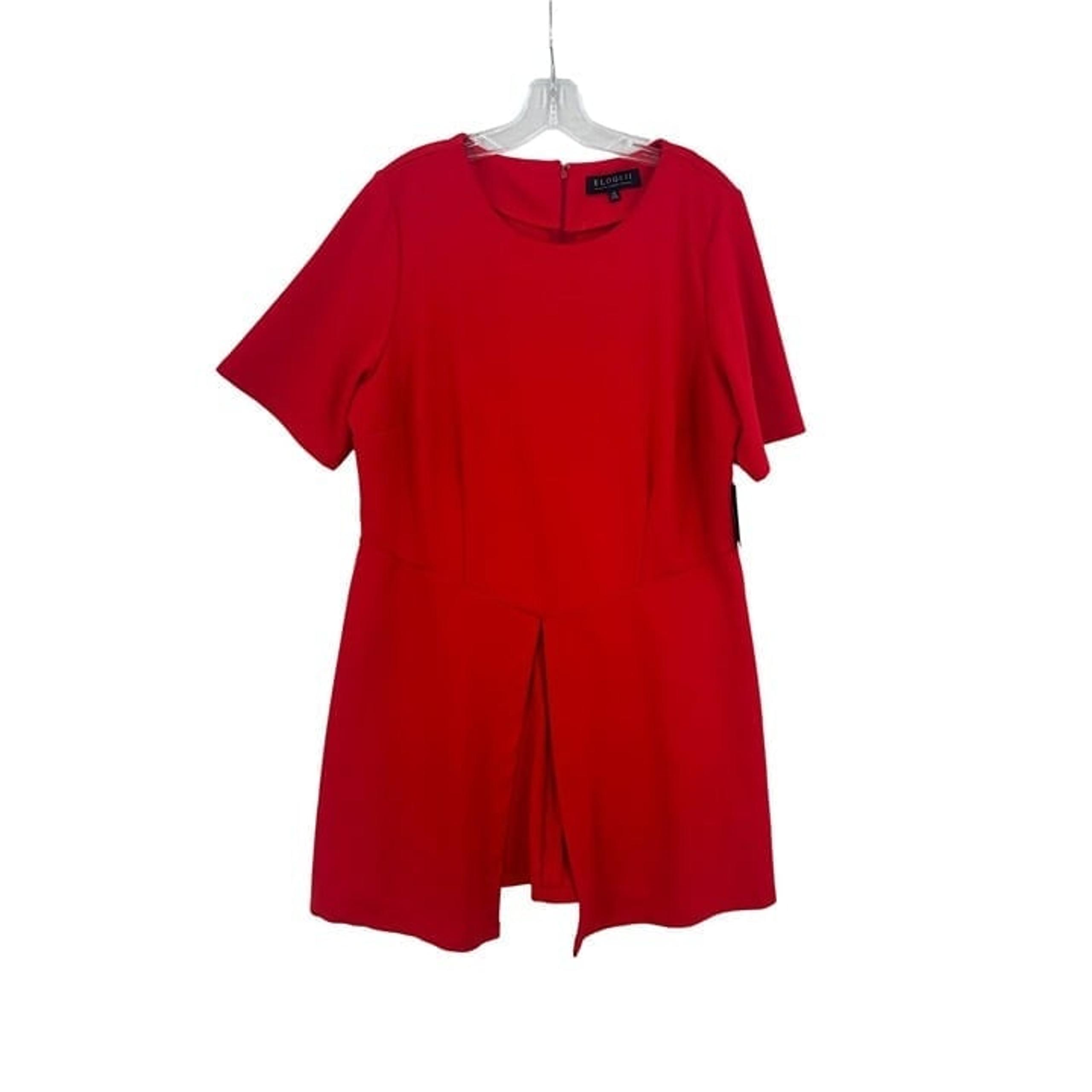 Eloquii Studio Tunic Top Shirt Blouse NWT Womens Size 20 Office Siren Corpcore