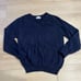 Vintage Glen Abbey Navy Blue Cashmere V-neck Sweater Men’s Size 42