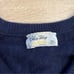 Vintage Glen Abbey Navy Blue Cashmere V-neck Sweater Men’s Size 42