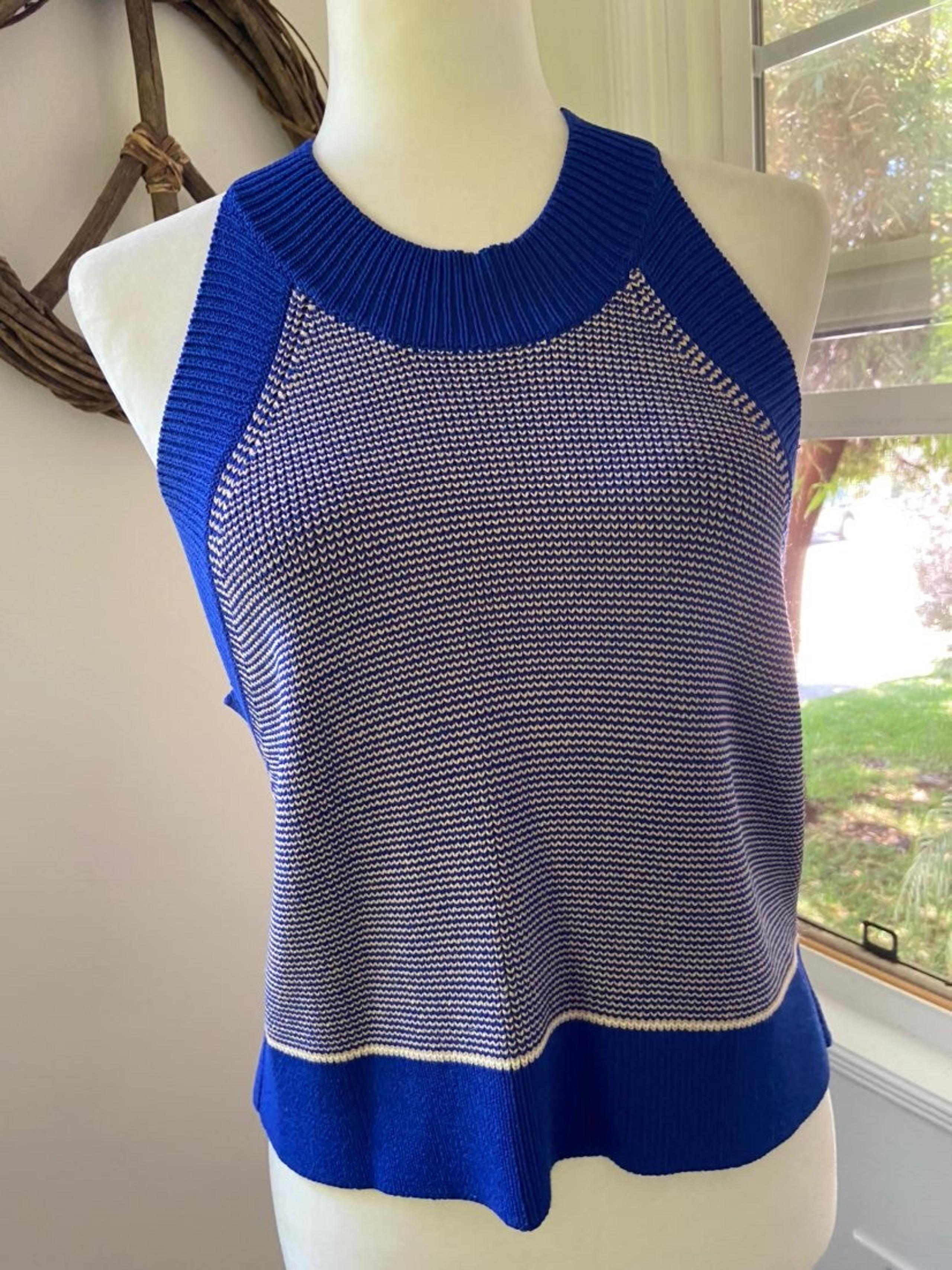 Wilfred Striped Sleeveless Sweater Tank