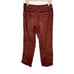 Anthropologie Hei Hei Embroidered Crochet Linen Cropped Marlena Trousers Pants