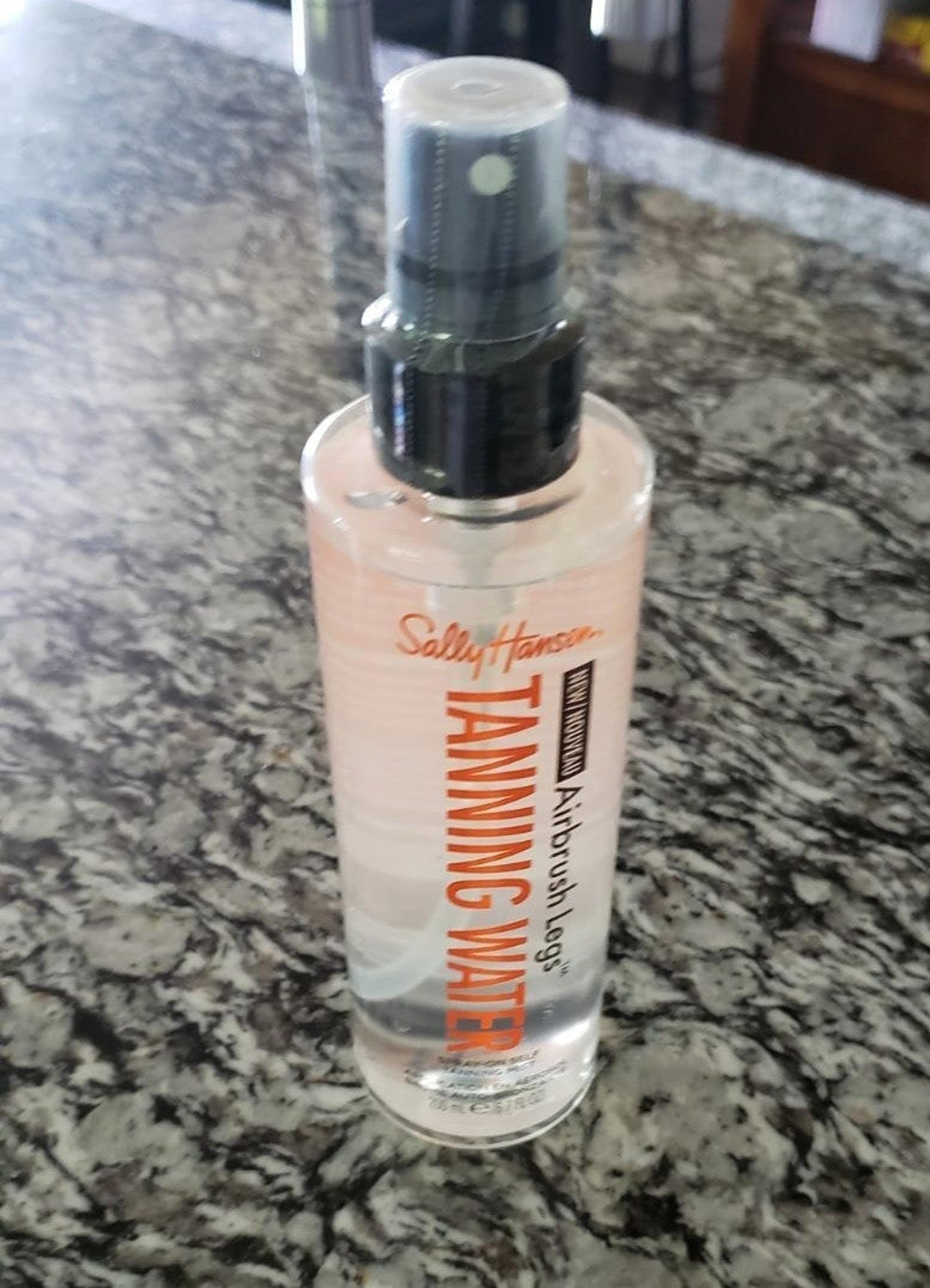 Tanning water