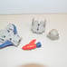 Vintage CENTURIONS ORBITAL INTERCEPTOR Action Figure Accessories Kenner 1986