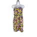 Yumi Kim Womens Strapless Gardenia Floral Date Night Mini Dress Back Zip Size XS