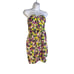 Yumi Kim Womens Strapless Gardenia Floral Date Night Mini Dress Back Zip Size XS