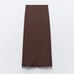 ZARA LONG STRAIGHT SKIRT