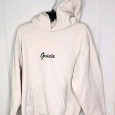Gracie Abrams I've Missed You I'm Sorry Hoodie Sweatshirt Size Medium FLAWS