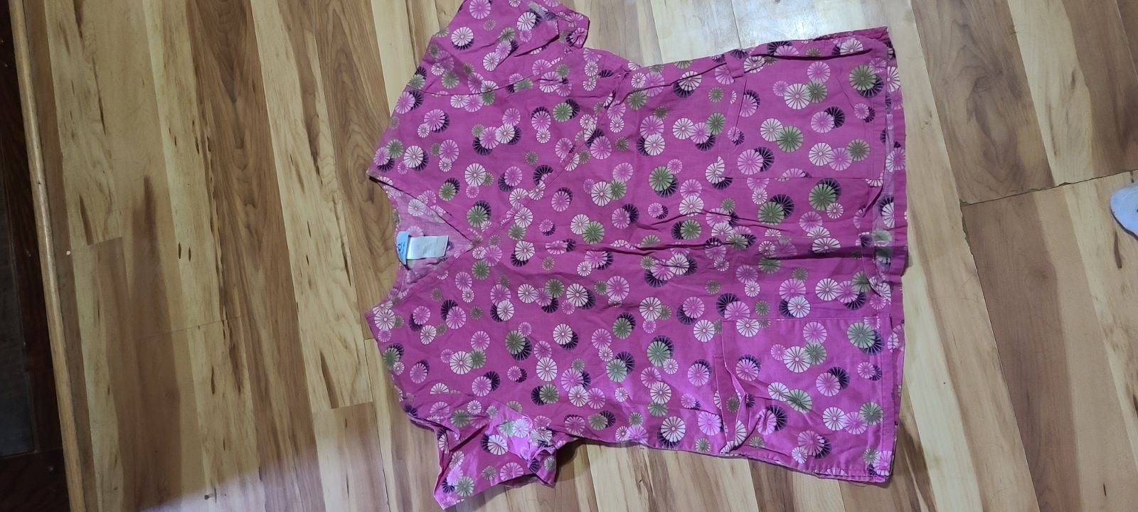 8 large nursing scrub tops