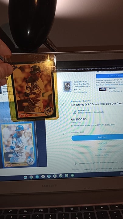 Topps Griffey jr